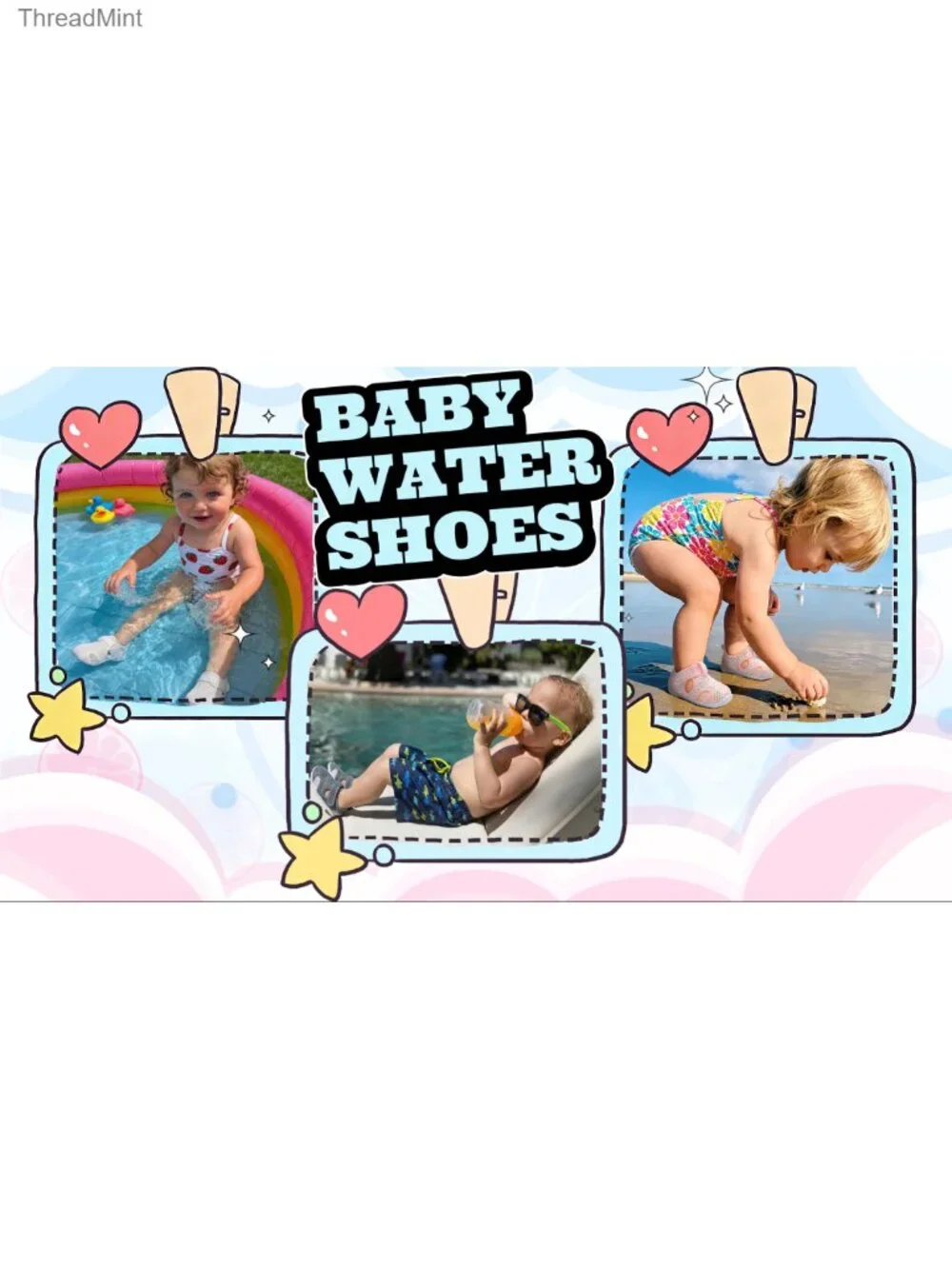 Baby Water Shoes Toddler Swim Aqua Socks Non Slip Lightweight